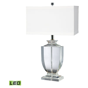 Crystal 27" High 1-Light Table Lamp
