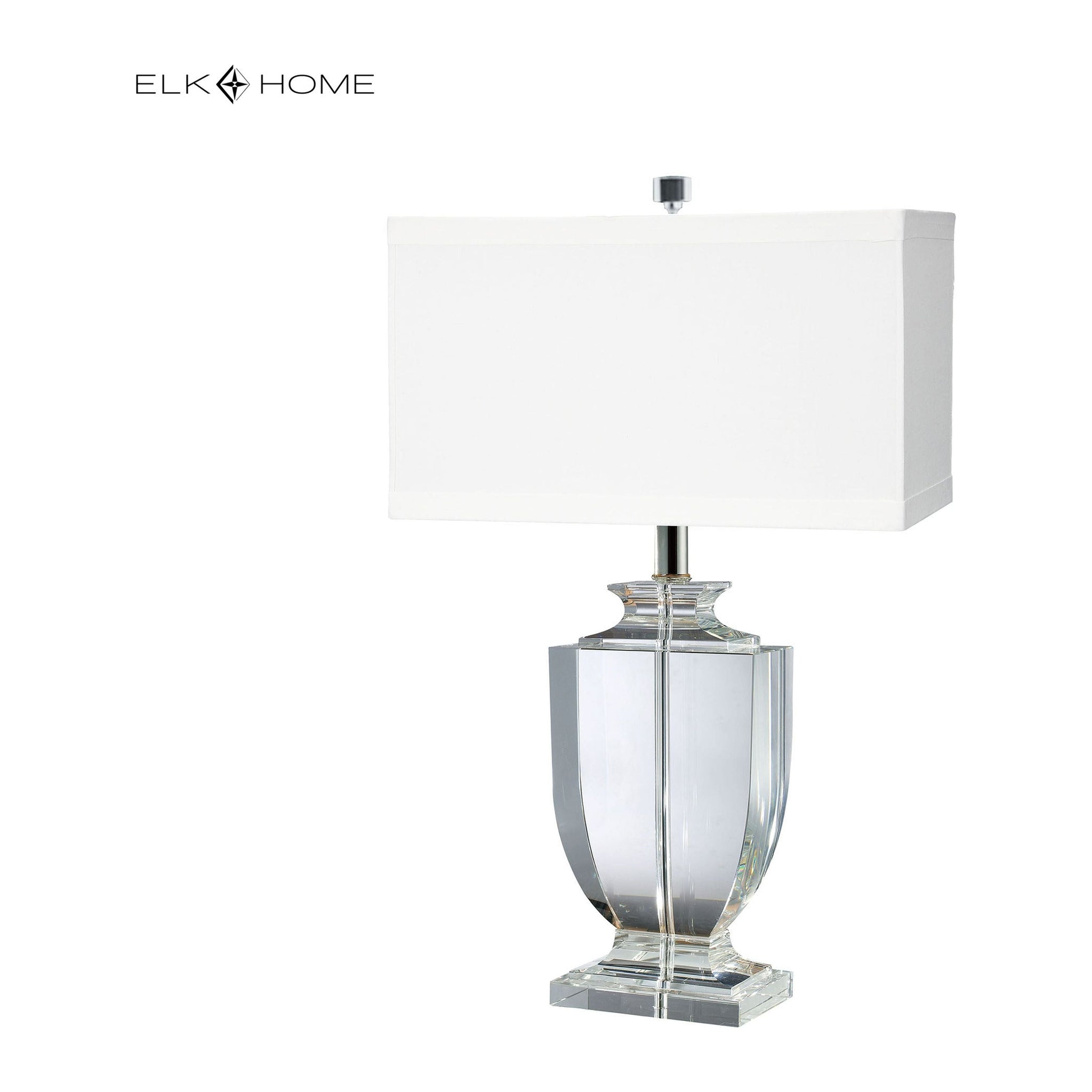 Crystal 27" High 1-Light Table Lamp