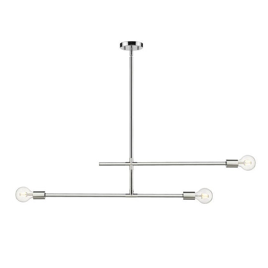 Modernist 3-Light Chandelier