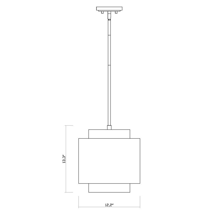 Harlech 1-Light Pendant