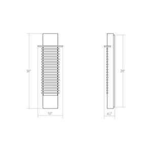 Kengo 30" LED Sconce