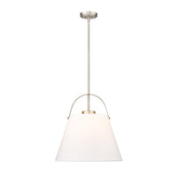 Z-Studio 18" 1-Light Linen Pendant