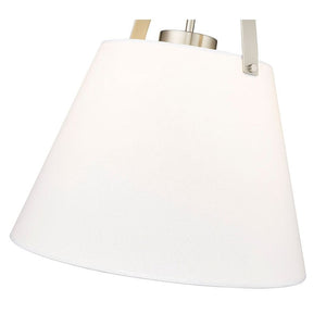 Z-Studio 18" 1-Light Linen Pendant