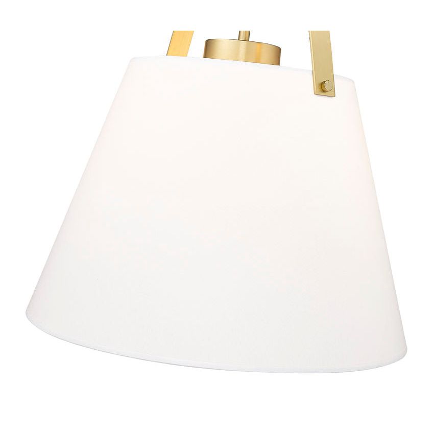 Z-Studio 18" 1-Light Linen Pendant