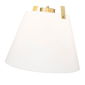 Z-Studio 18" 1-Light Linen Pendant