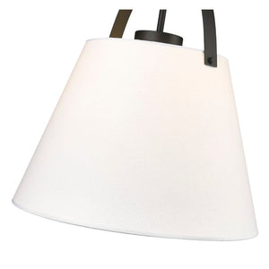 Z-Studio 18" 1-Light Linen Pendant