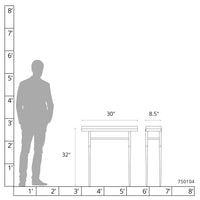 Wick 30" Console Table