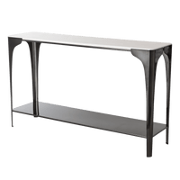 Cove Marble Top Console Table