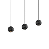 Hemisphere 3-Light Linear Pendant