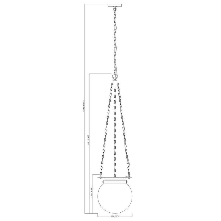 Calhoun 1-Light 13" Pendant