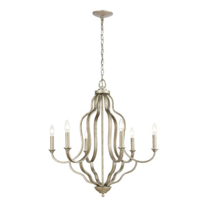 Lanesboro 27" Wide 6-Light Chandelier