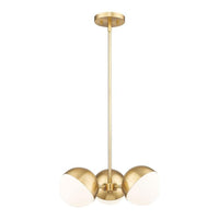 Realm Sphere 3-Light Chandelier