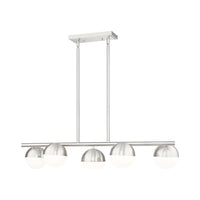 Realm Sphere 5-Light Linear Chandelier