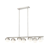 Realm Sphere 7-Light Linear Chandelier