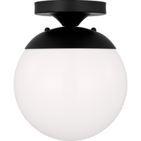 Leo - Hanging Globe 1-Light Wall / Ceiling Semi Flush Mount