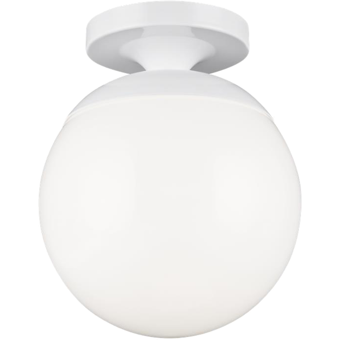 Leo - Hanging Globe 1-Light Wall / Ceiling Semi Flush Mount