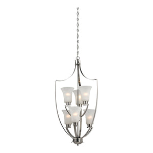 Foyer 21" Wide 6-Light Chandelier