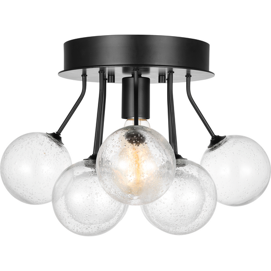 Bronzeville 1-Light Semi Flush Mount