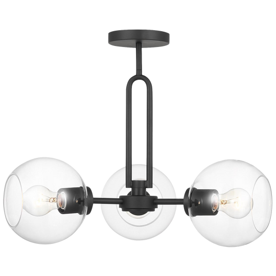Codyn 3-Light Semi Flush / Pendant (with Bulbs)