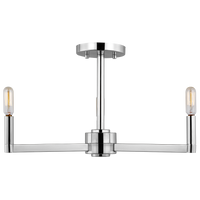 Fullton 3-Light Semi Flush Mount (with Bulbs)
