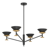 Tremolo 36" 4-Light Chandelier