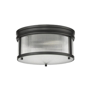 Carnaby 2-Light 13" Round Flush Mount