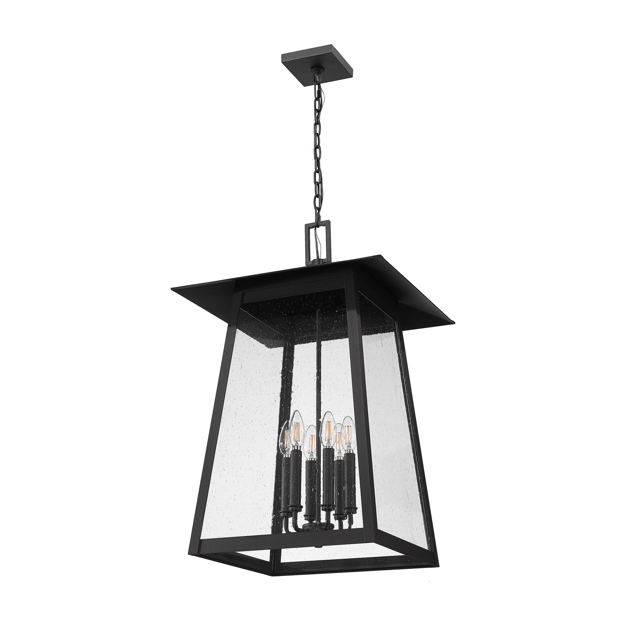 Rainer 6-Light Outdoor Chain Mount Ceiling Fixture