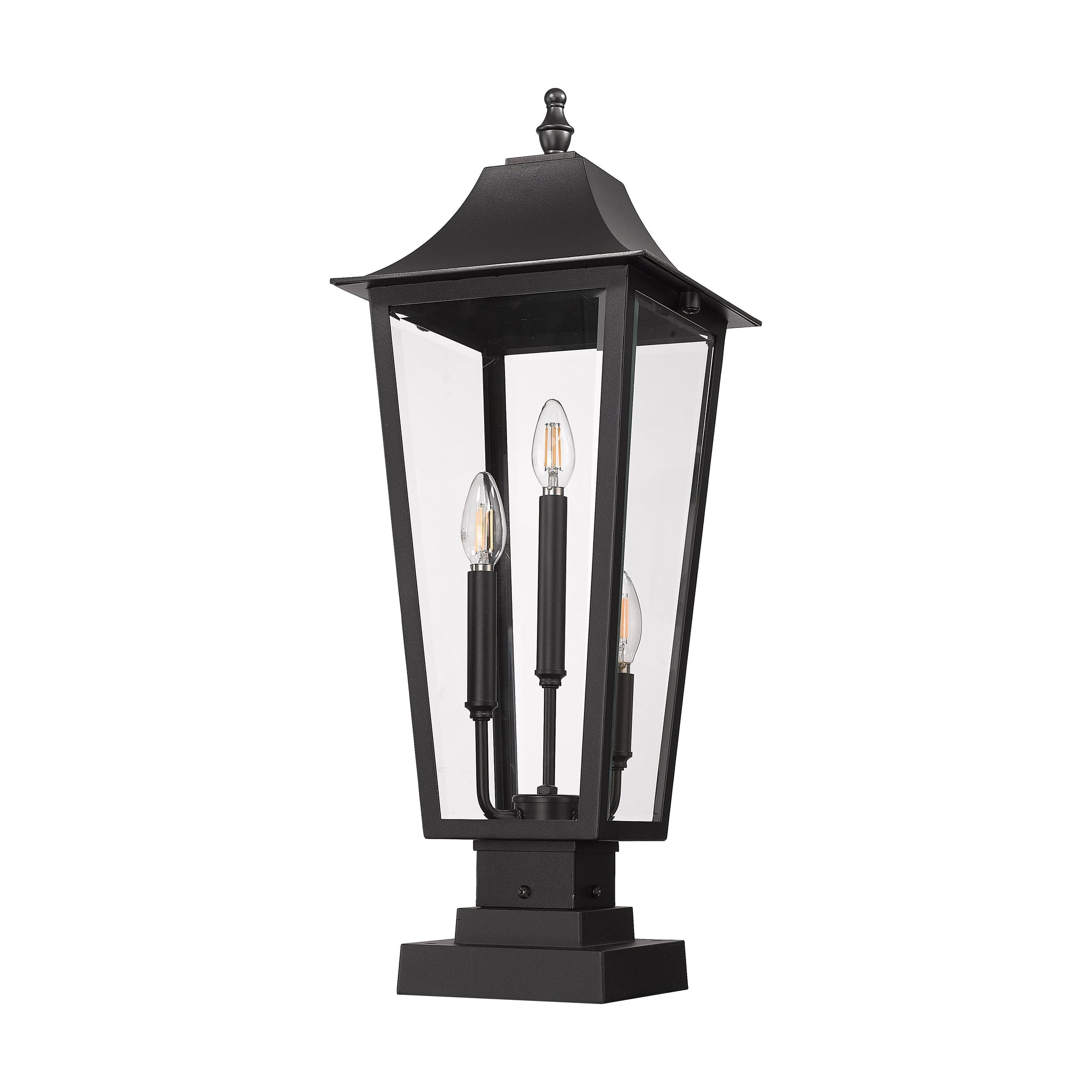 Gannon 3-Light Outdoor Pier Mounted Fixture