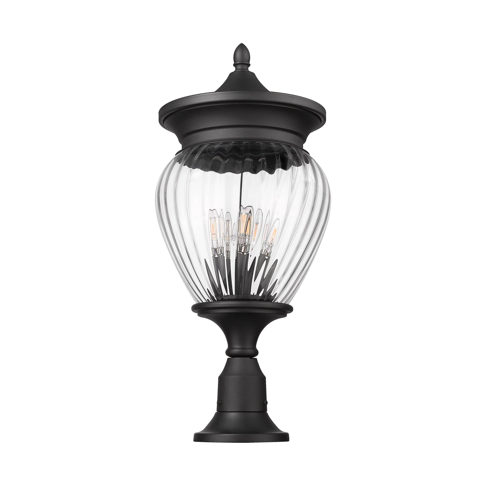 Davina 4-Light Outdoor Pier Mounted Fixture