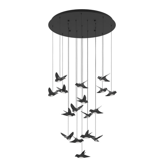 Paratebueno 33" 17-Light 3CCT LED Pendant