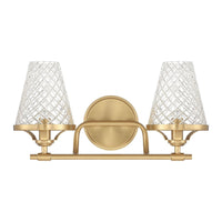 Candler 2-Light Bathroom Vanity Light