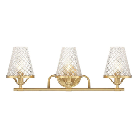 Candler 3-Light Bathroom Vanity Light