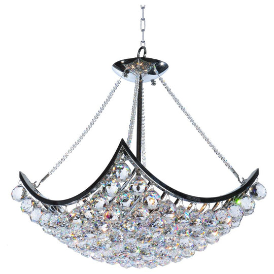 Crystal Ball 6-Light Chandelier