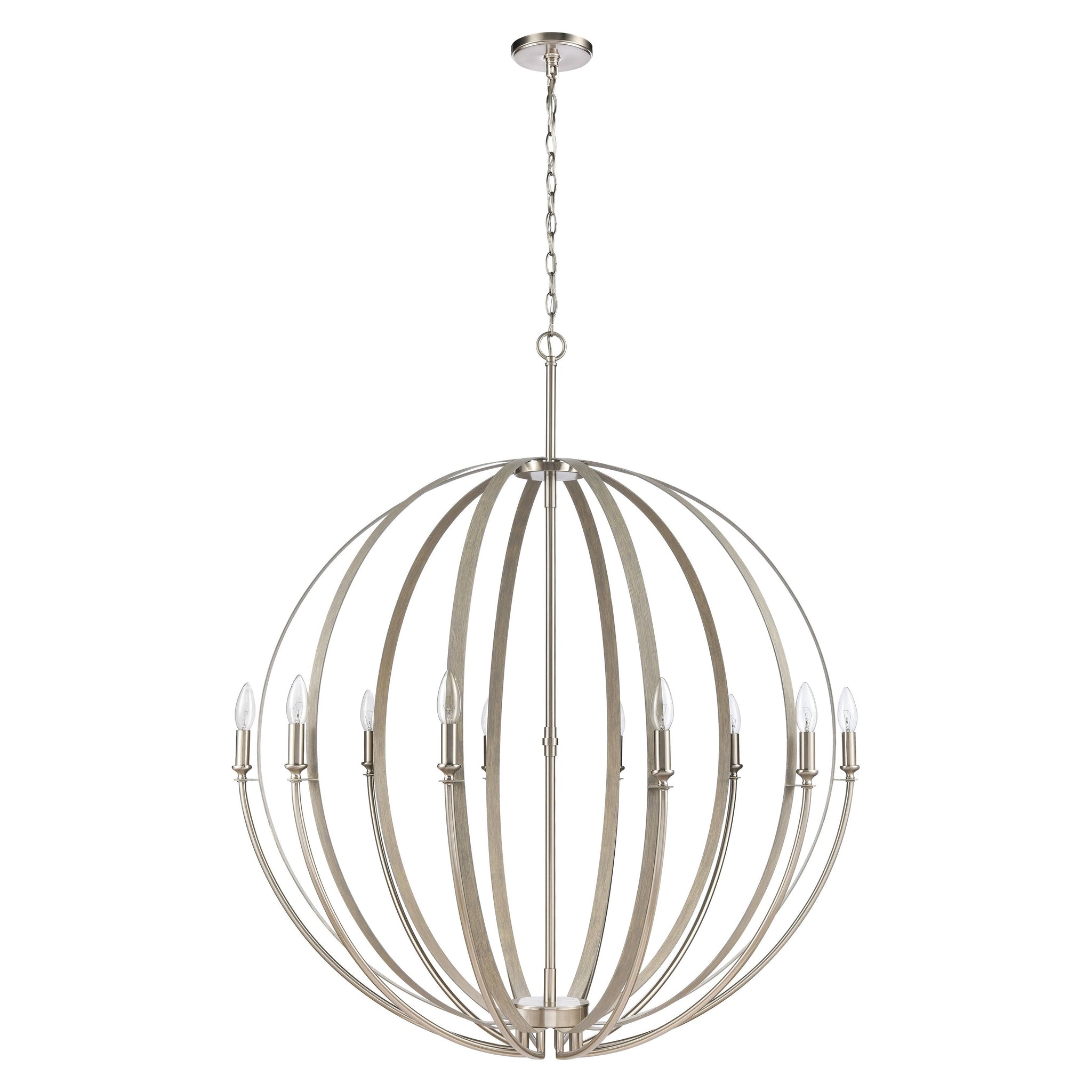 Rotunde 38" Wide 10-Light Chandelier