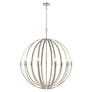 Rotunde 38" Wide 10-Light Chandelier