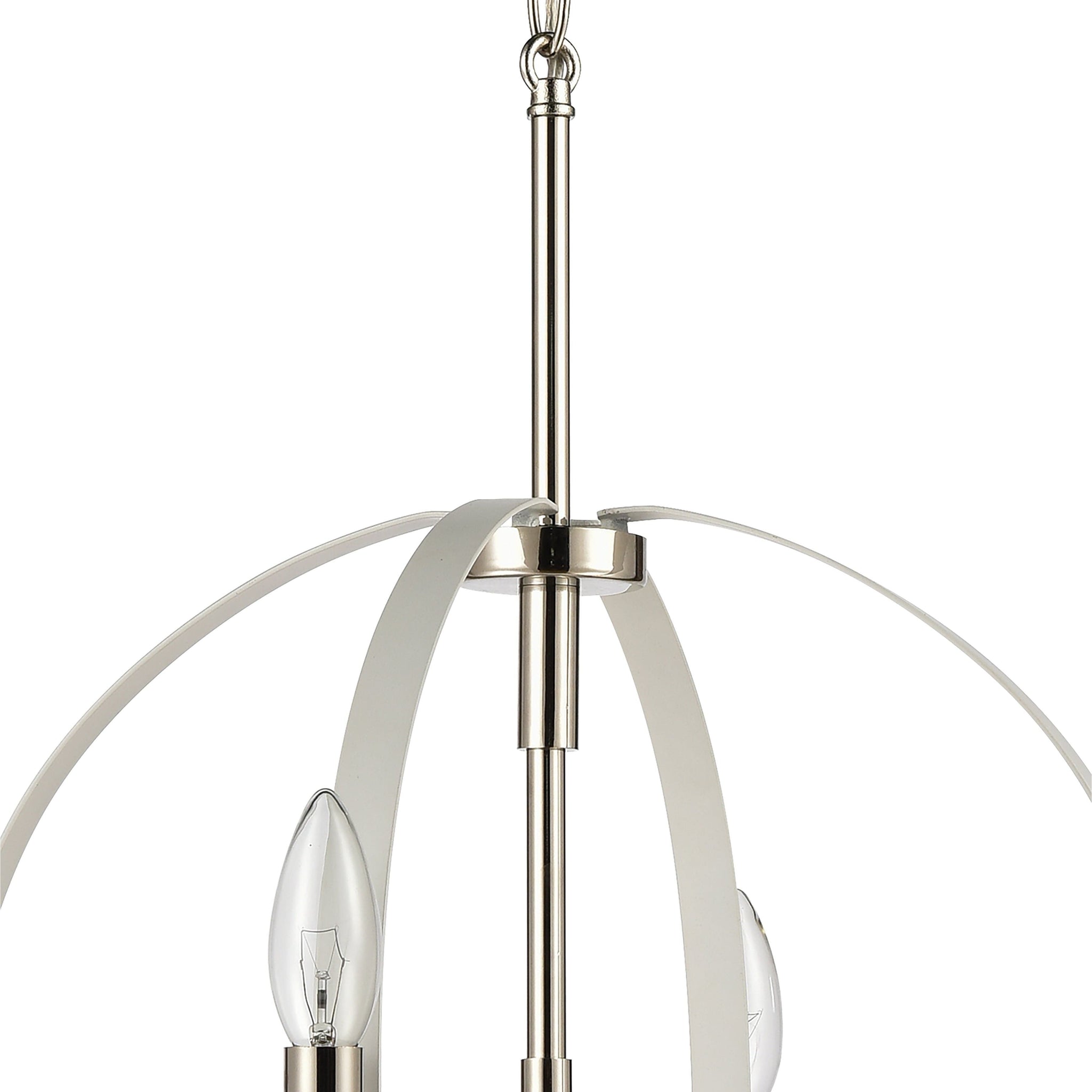 Rotunde 18" Wide 4-Light Chandelier