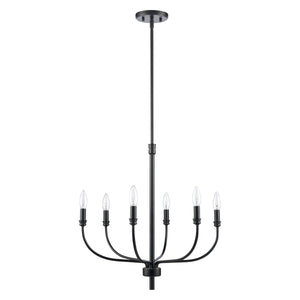 Newland 21" Wide 6-Light Chandelier