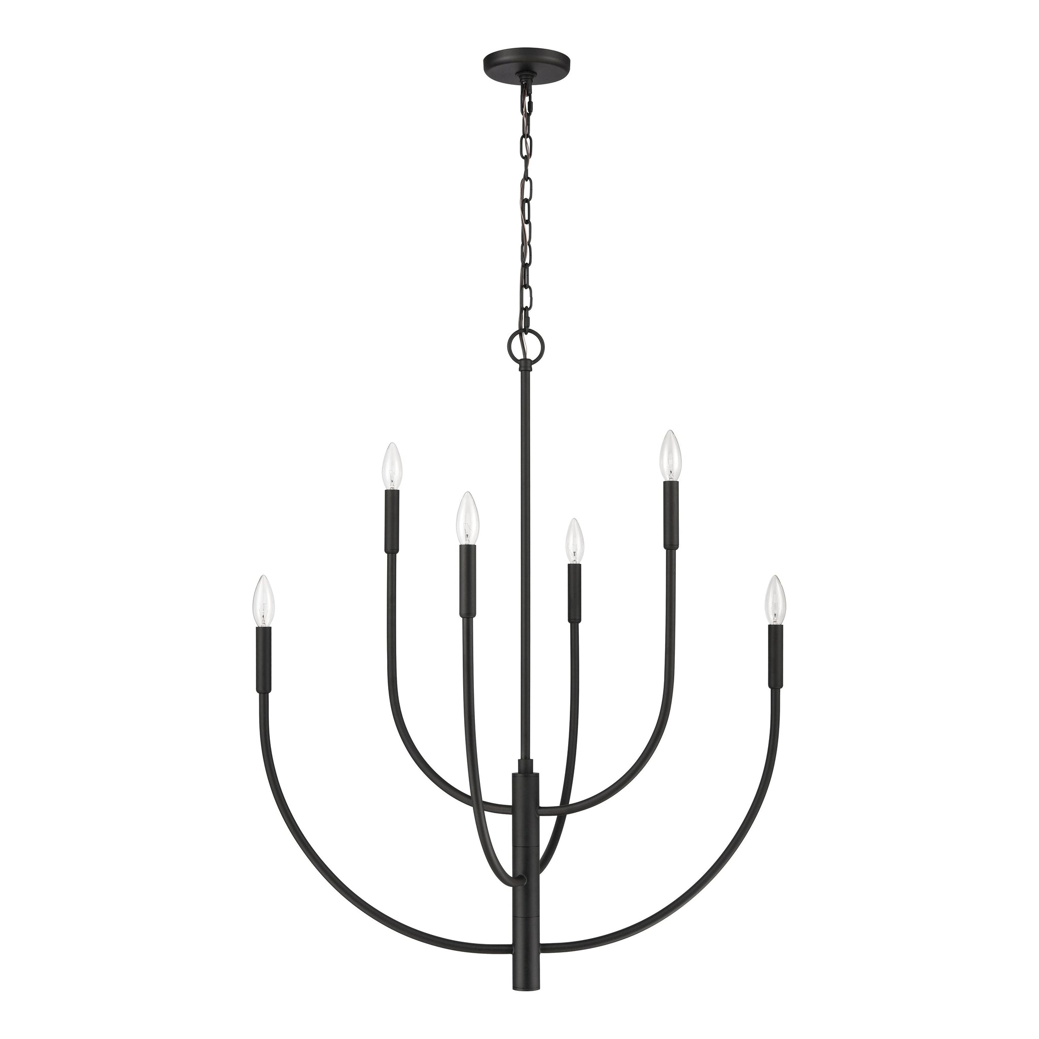 Continuance 30" Wide 6-Light Chandelier