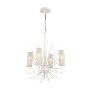 Sea Urchin 20" Wide 4-Light Chandelier