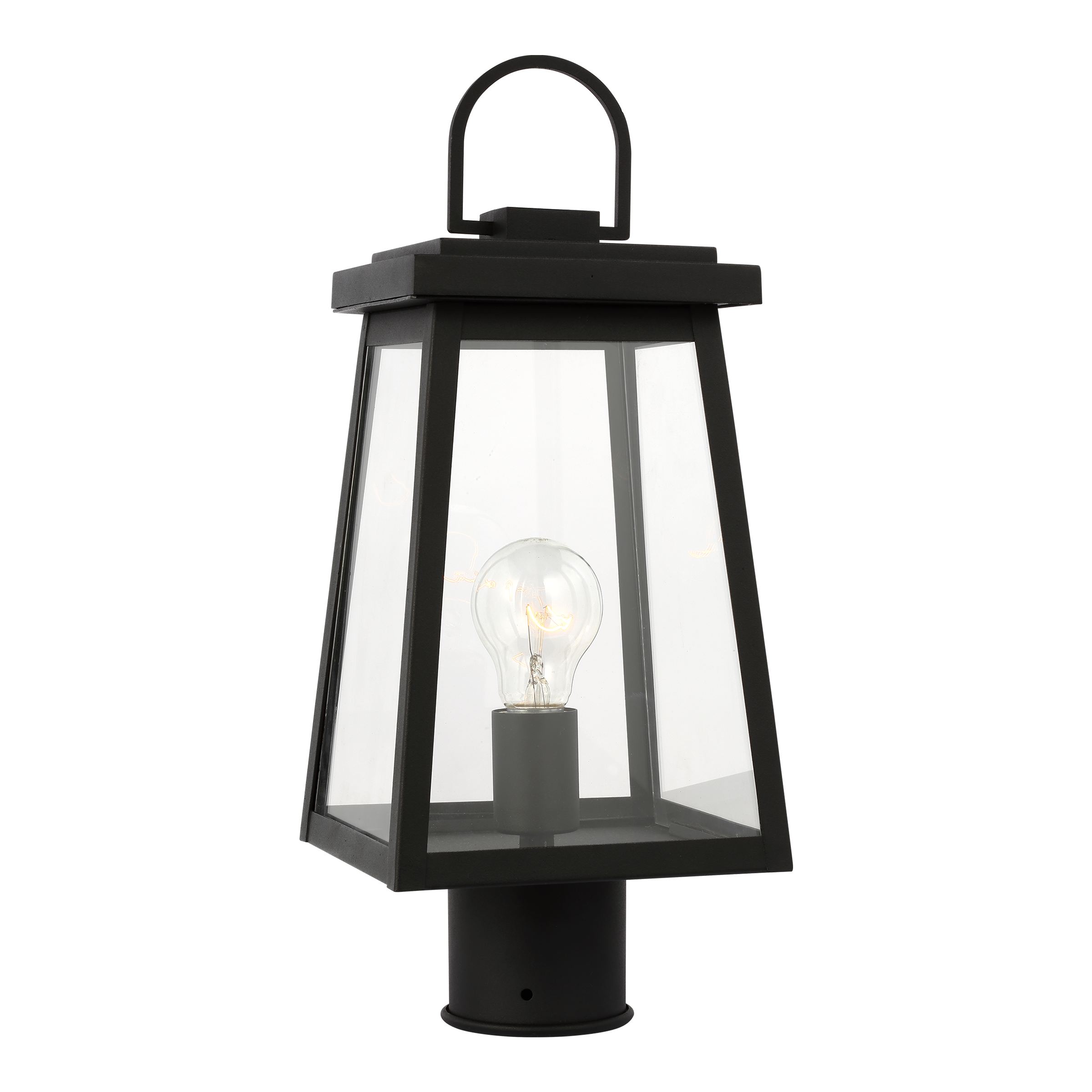 Founders 1-Light Outdoor Post Lantern (with Bulbs)