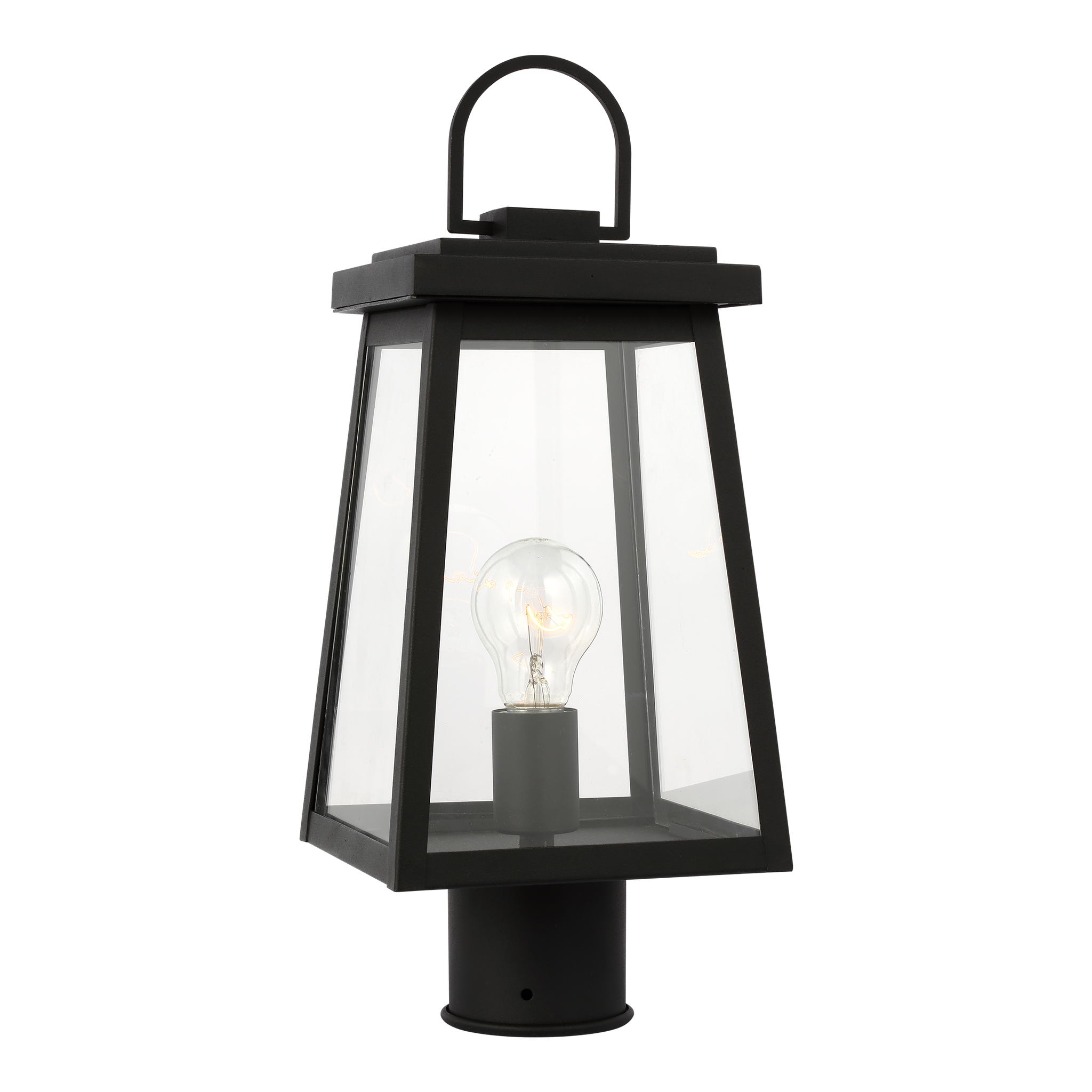 Founders 1-Light Outdoor Post Lantern (with Bulbs)