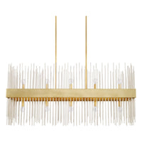 Lena 10-Light Linear Chandelier