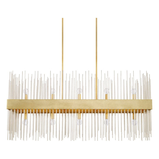 Lena 10-Light Linear Chandelier