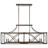 Tybee 8-Light Linear Chandelier