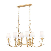 Aslin 6-Light Linear Chandelier