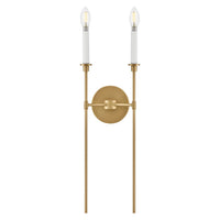 Hux Large Two Light Tall Sconce