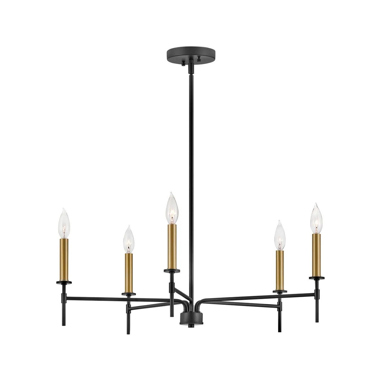 Hux 5-Light Medium Single Tier Chandelier