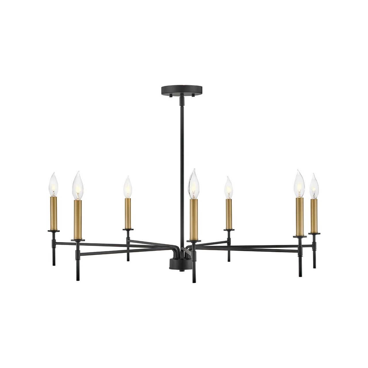 Hux 7-Light Large Single Tier Chandelier