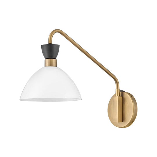 Simon Medium Single Light Plug-in Sconce