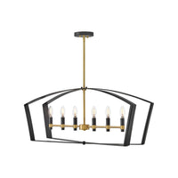 Sammi Large Six Light Linear